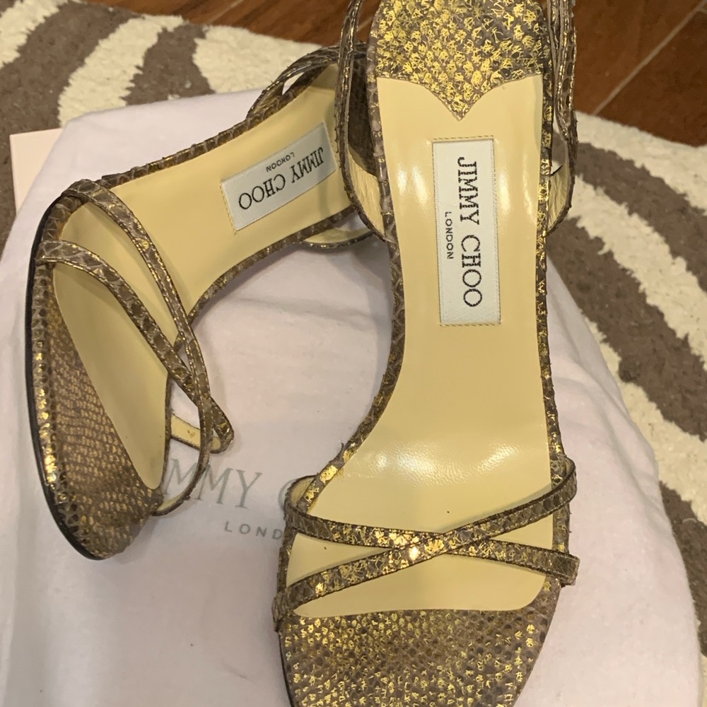 NIB ***Jimmy Choo Python sandals ***